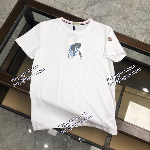  半袖シャツ 首胸ロゴ  モンクレール MONCLER  2色可選  2021春夏  MONCLERスーパーコピー 激安
