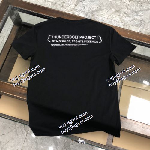  半袖シャツ 首胸ロゴ  モンクレール MONCLER  2色可選  2021春夏  MONCLERスーパーコピー 激安