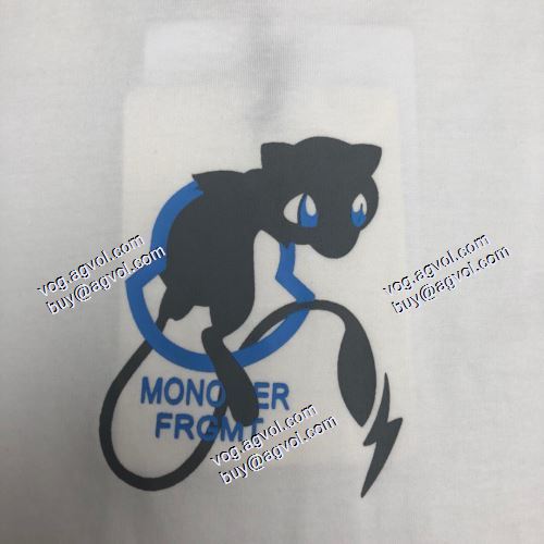  半袖シャツ 首胸ロゴ  モンクレール MONCLER  2色可選  2021春夏  MONCLERスーパーコピー 激安