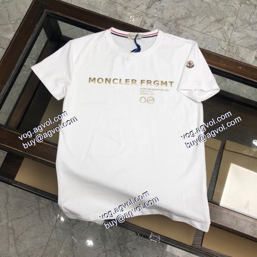  耐久性に優れ  2色可選  MONCLERコピーブランド  2021春夏  半袖シャツ  モンクレール MONCLER