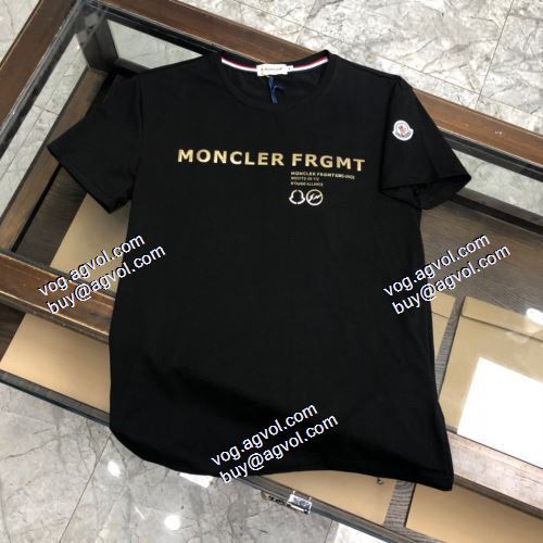  耐久性に優れ  2色可選  MONCLERコピーブランド  2021春夏  半袖シャツ  モンクレール MONCLER