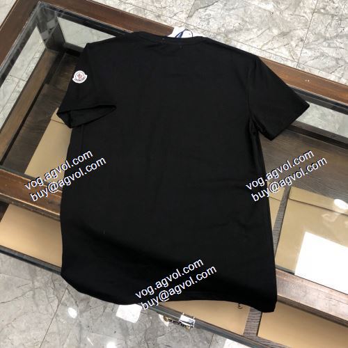  耐久性に優れ  2色可選  MONCLERコピーブランド  2021春夏  半袖シャツ  モンクレール MONCLER