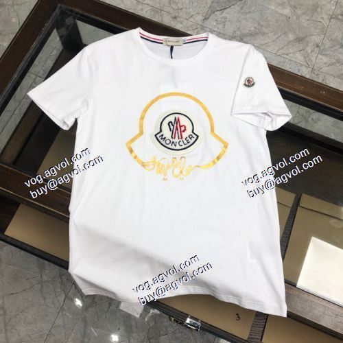  2021春夏  半袖シャツ   MONCLERブランドコピー  重宝するアイテム  2色可選  モンクレール MONCLER