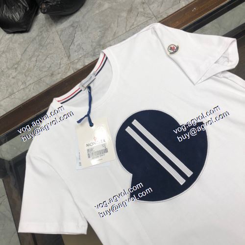  标2021春夏  MONCLERコピー ブランド  2色可選  半袖シャツ ファション性の高い  モンクレール MONCLER 题 