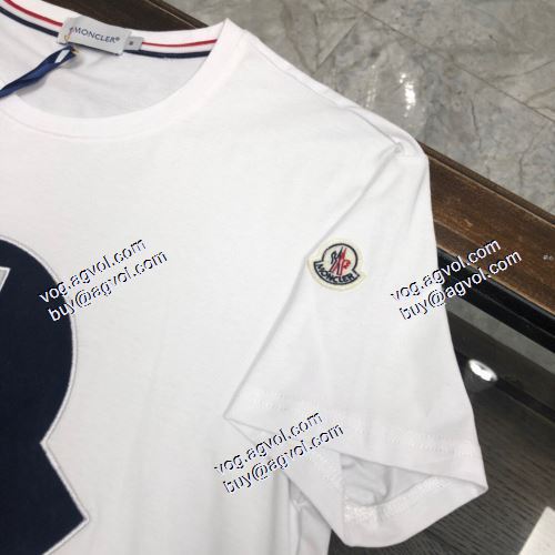  2021春夏  MONCLERコピー ブランド  2色可選  半袖シャツ ファション性の高い  モンクレール MONCLER 