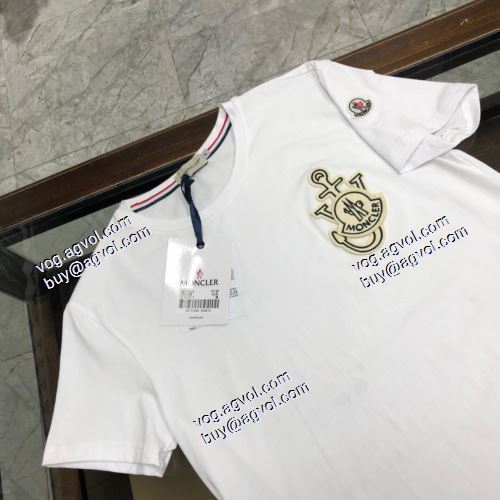  モンクレール MONCLER  2色可選 2021春夏  半袖シャツ  数に限りがある  MONCLERブランド 偽物 通販   