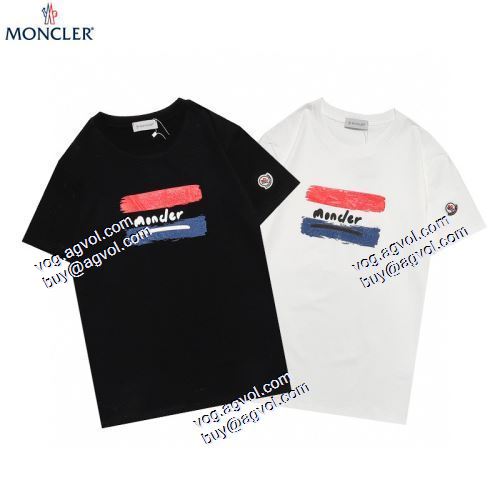  大人っぼい  MONCLERコピーブランド  2021春夏  半袖シャツ  モンクレール MONCLER  2色可選
