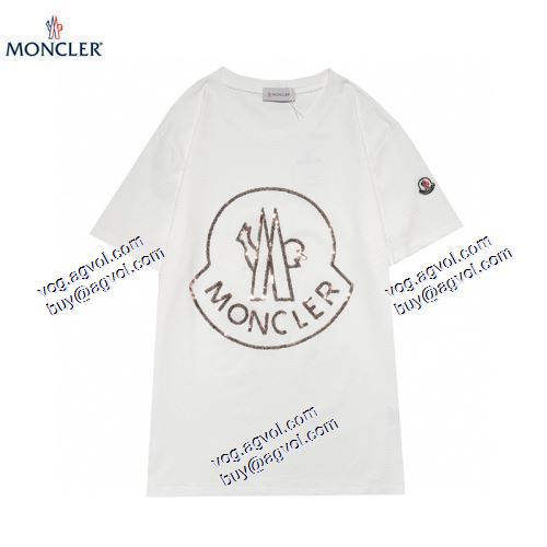  MONCLER偽物ブランド  2色可選  魅力的  半袖シャツ  2021春夏  モンクレール MONCLER 