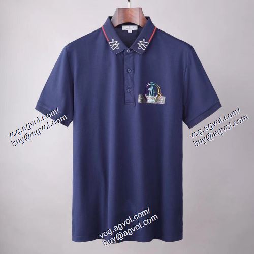  MONCLERスーパーコピー 美品！ モンクレール MONCLER 半袖Tシャツ 3色可選 2021春夏