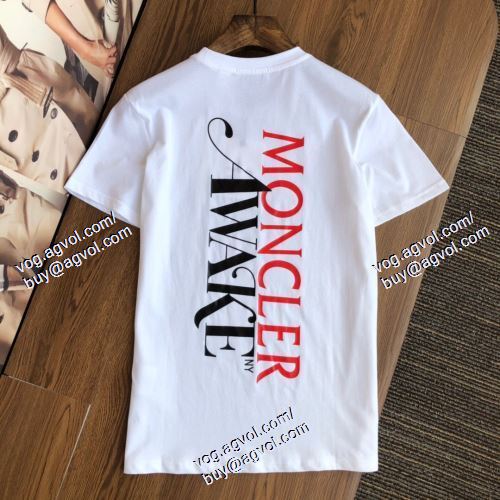  2021春夏 半袖Tシャツ 2色可選 抜群の雰囲気が作れる! MONCLERコピー モンクレール MONCLER