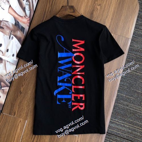  2021春夏 半袖Tシャツ 2色可選 抜群の雰囲気が作れる! MONCLERコピー モンクレール MONCLER