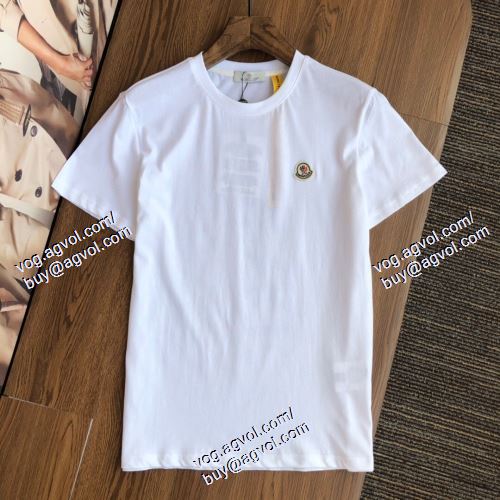  2021春夏 半袖Tシャツ 2色可選 抜群の雰囲気が作れる! MONCLERコピー モンクレール MONCLER