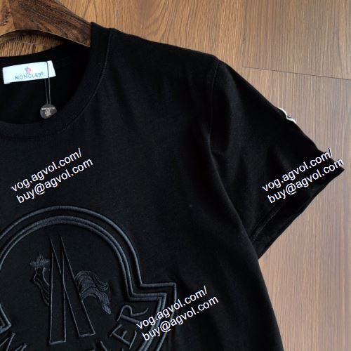  モンクレール MONCLER 値下げ！ 半袖Tシャツ 2色可選 MONCLERブランド 偽物 通販 2021春夏