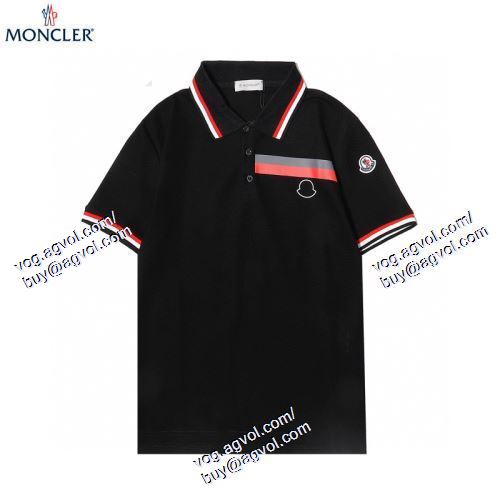 MONCLER偽物ブランド 2021春夏 モンクレール MONCLER 2色可選 首胸ロゴ 半袖Tシャツ 