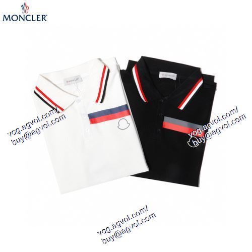  MONCLER偽物ブランド 2021春夏 モンクレール MONCLER 2色可選 首胸ロゴ 半袖Tシャツ 