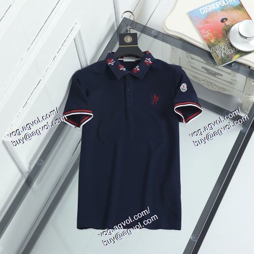  MONCLERコピー ブランド スタイルアップ効果 2021春夏 半袖Tシャツ 3色可選 モンクレール MONCLER