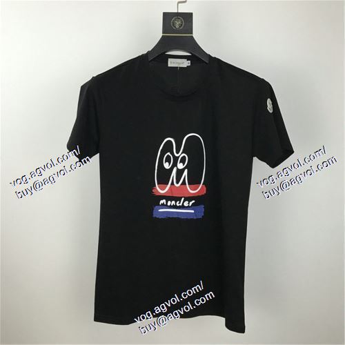  MONCLERスーパーコピー モンクレール MONCLER 大人っぼい 半袖Tシャツ 2色可選 2021春夏