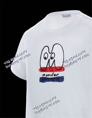  MONCLERスーパーコピー モンクレール MONCLER 大人っぼい 半袖Tシャツ 2色可選 2021春夏