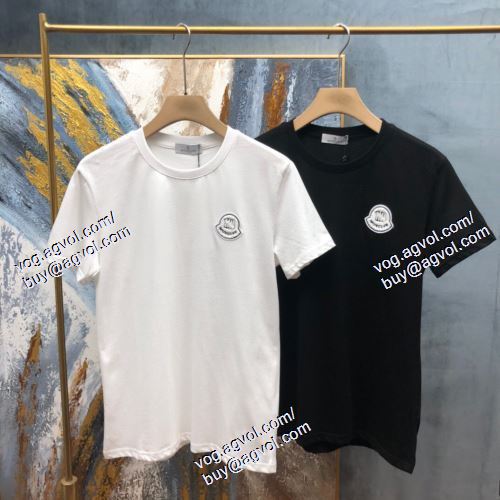  半袖Tシャツ 2色可選 モンクレール MONCLER 2021春夏 MONCLERブランドスーパーコピー デザイン性の高い 