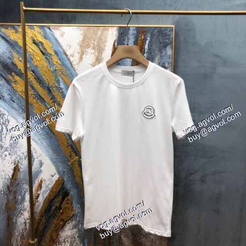  半袖Tシャツ 2色可選 モンクレール MONCLER 2021春夏 MONCLERブランドスーパーコピー デザイン性の高い 