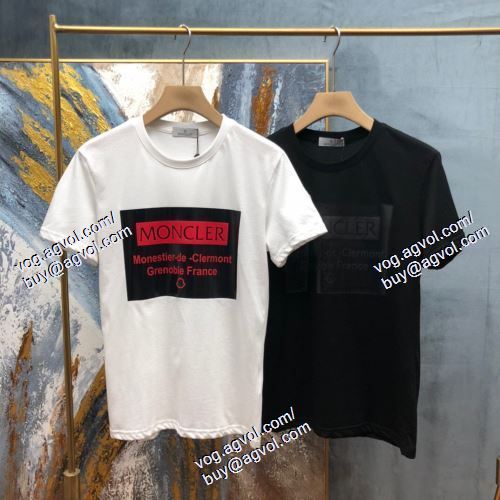  2021春夏 MONCLERブランドコピー 大好評 モンクレール MONCLER 半袖Tシャツ 2色可選