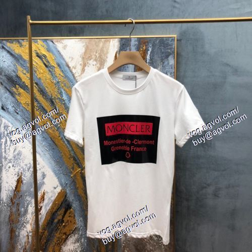  2021春夏 MONCLERブランドコピー 大好評 モンクレール MONCLER 半袖Tシャツ 2色可選