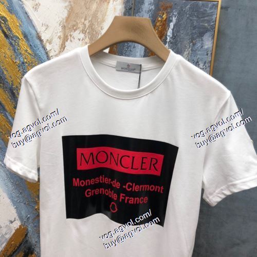  2021春夏 MONCLERブランドコピー 大好評 モンクレール MONCLER 半袖Tシャツ 2色可選