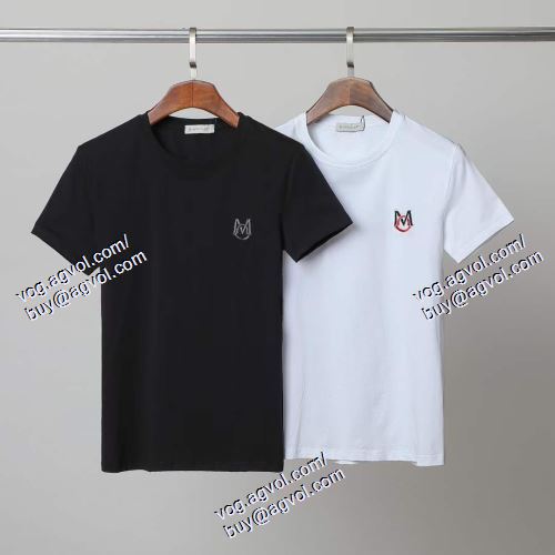  2021春夏 MONCLERコピー 半袖Tシャツ モンクレール MONCLER 2色可選 ファッション 人気