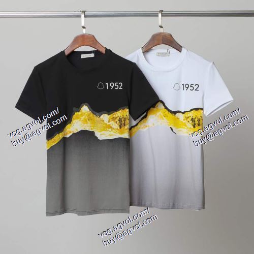  モンクレール MONCLER 2色可選 おすすめ/オススメ 半袖Tシャツ MONCLERブランド 偽物 通販 2021春夏