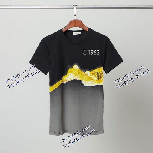  モンクレール MONCLER 2色可選 おすすめ/オススメ 半袖Tシャツ MONCLERブランド 偽物 通販 2021春夏