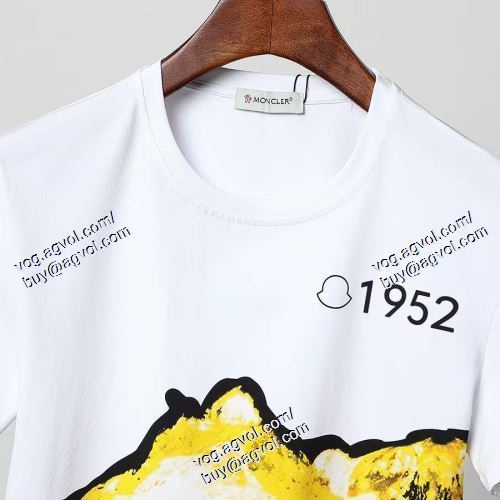  モンクレール MONCLER 2色可選 おすすめ/オススメ 半袖Tシャツ MONCLERブランド 偽物 通販 2021春夏