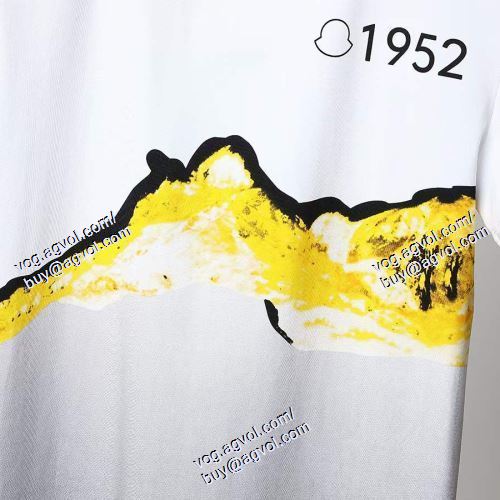  モンクレール MONCLER 2色可選 おすすめ/オススメ 半袖Tシャツ MONCLERブランド 偽物 通販 2021春夏