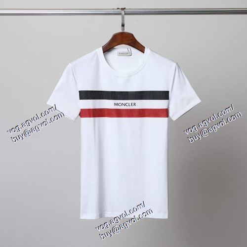  MONCLER偽物ブランド 2021春夏 モンクレール MONCLER 希少 半袖Tシャツ 2色可選