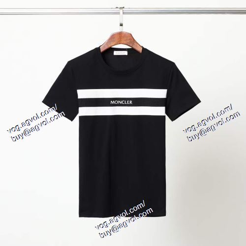  MONCLER偽物ブランド 2021春夏 モンクレール MONCLER 希少 半袖Tシャツ 2色可選