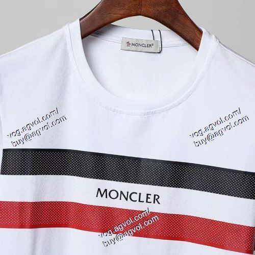  MONCLER偽物ブランド 2021春夏 モンクレール MONCLER 希少 半袖Tシャツ 2色可選