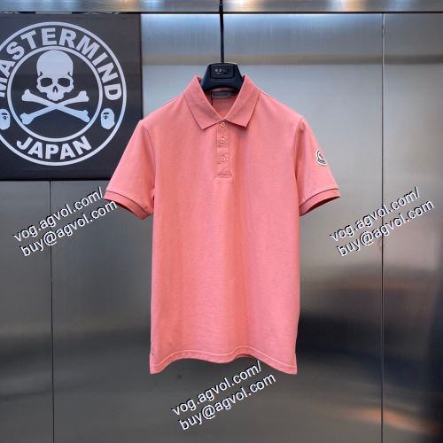  半袖Tシャツ 5色可選 MONCLERスーパーコピー 代引 人気激売れ モンクレール MONCLER 2021春夏