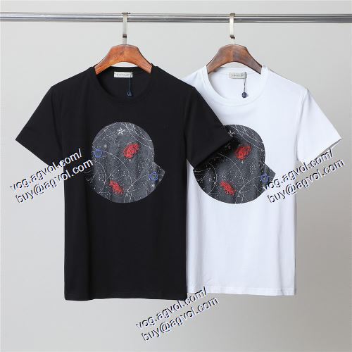  2021春夏 半袖Tシャツ 2色可選 MONCLERコピー モンクレール MONCLER 格安！