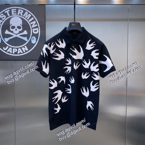  2色可選 半袖Tシャツ アレキサンダー マックイーン alexander mcqueen 高級感演出 2021春夏 alexander mcqueenブランド コピー