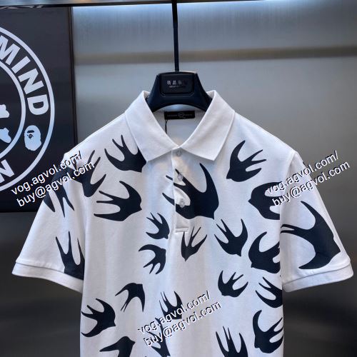  2色可選 半袖Tシャツ アレキサンダー マックイーン alexander mcqueen 高級感演出 2021春夏 alexander mcqueenブランド コピー