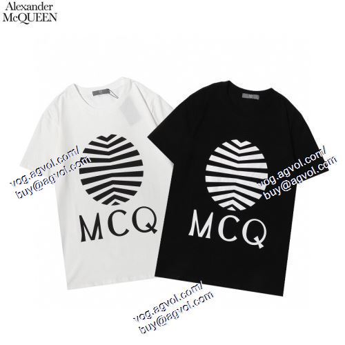  alexander mcqueenコピーブランド 上質 大人気！ 2色可選 半袖Tシャツ アレキサンダー マックイーン alexander mcqueen 2021春夏