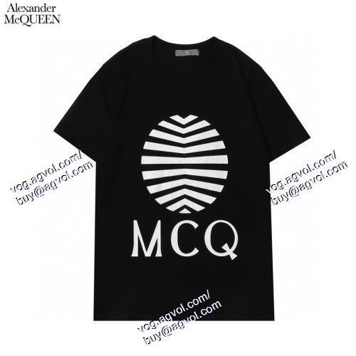  alexander mcqueenコピーブランド 上質 大人気！ 2色可選 半袖Tシャツ アレキサンダー マックイーン alexander mcqueen 2021春夏