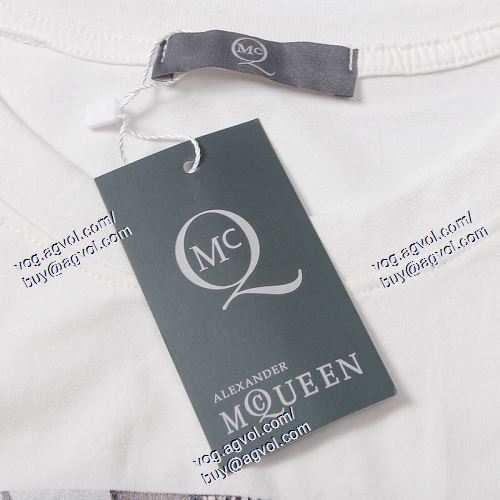  2021春夏 半袖Tシャツ アレキサンダー マックイーン alexander mcqueen 注目のアイテム 2色可選 alexander mcqueenブランド コピー 