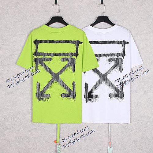 2021春夏 OFF-WHITE オフホワイト偽物ブランド Off-White オフホワイト 2色可選 上品な輝きを放つ形 半袖シャツ 