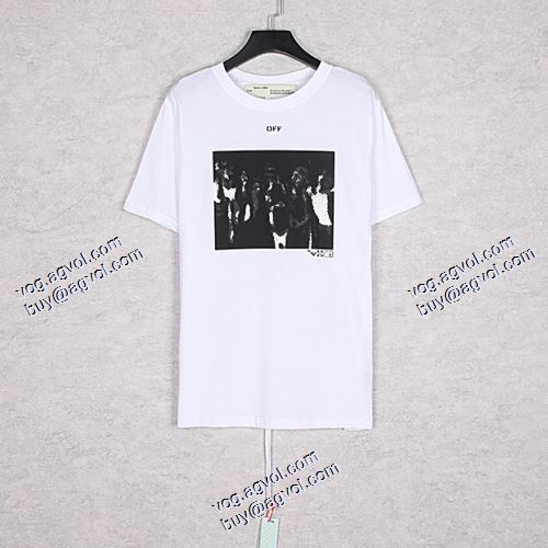 2021春夏 OFF-WHITE オフホワイト偽物ブランド Off-White オフホワイト 2色可選 上品な輝きを放つ形 半袖シャツ 