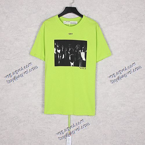 2021春夏 OFF-WHITE オフホワイト偽物ブランド Off-White オフホワイト 2色可選 上品な輝きを放つ形 半袖シャツ 