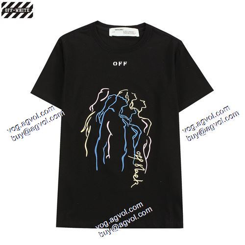 2色可選 半袖シャツ Off-White オフホワイト OFF-WHITE オフホワイトブランド コピー 2021春夏 人気ブランド 