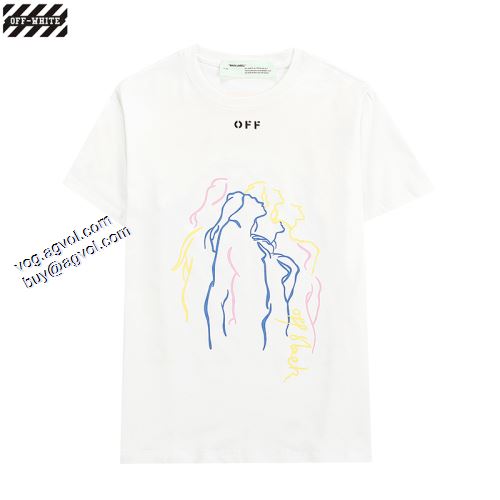 2色可選 半袖シャツ Off-White オフホワイト OFF-WHITE オフホワイトブランド コピー 2021春夏 人気ブランド 