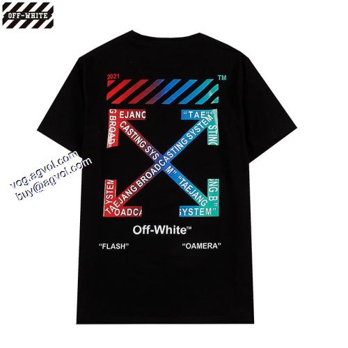 2021春夏 OFF-WHITE オフホワイトコピー ブランド 半袖シャツ 2色可選 耐久性のある Off-White オフホワイト 