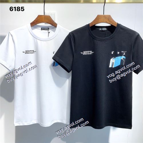 大絶賛の履き心地! OFF-WHITE オフホワイトブランド 偽物 通販 半袖シャツ Off-White オフホワイト 2色可選  2021春夏