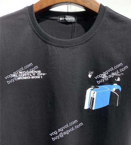 大絶賛の履き心地! OFF-WHITE オフホワイトブランド 偽物 通販 半袖シャツ Off-White オフホワイト 2色可選  2021春夏